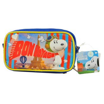 Peanuts Movie Snoopy Nylon Cosmetic Bag All-Purpose Pouch Pen Bag Pouch Flying