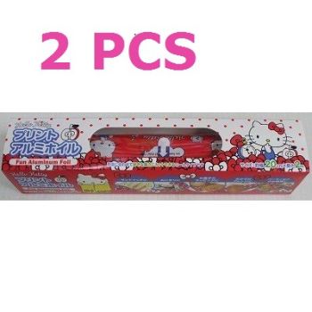 Hello Kitty Print Aluminum Foil for Cookies Food 2pcs
