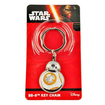 Star Wars The Force Awakens Keychain Key Chain Ring Hook Clasp Charm BB-8