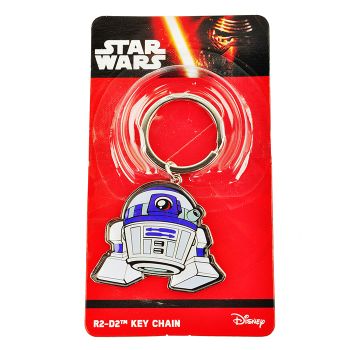 Star Wars The Force Awakens Keychain Key Chain Ring Hook Clasp Charm R2-D2