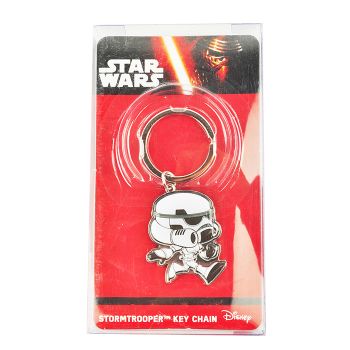 Star Wars The Force Awakens Keychain Key Chain Hook Clasp Charm Stormtrooper Run