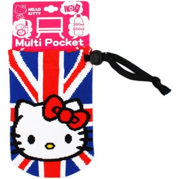Hello Kitty Sock Drawstring Multi Pocket Union Jack England