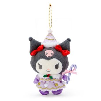 My Melody Kuromi Mini Plush Doll Mascot Holder Christmas Fairy Sanrio 2020 Winter NEW