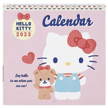 2023 Hello Kitty Wall Calendar M-Size Sanrio Made In Japan 