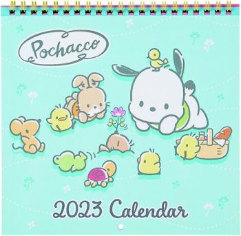 2023 Pochacco Wall Calendar M-Size Sanrio Made In Japan 