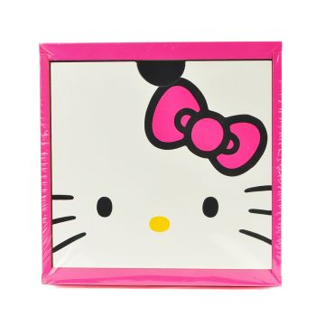 Hello Kitty Storage Box Multi-purpose Container Drawer Stackable Wood Magenta