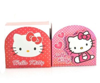 Sanrio Hello Kitty Memo Pad Memo Block 2 Sets Face Red & Polka Dot Pink 