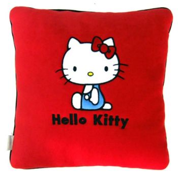 Hello Kitty Office Car Cushion Red Sanrio