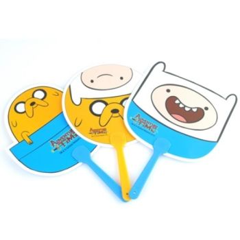 Adventure Time Die-cut Hand Fan 3 PCS Set