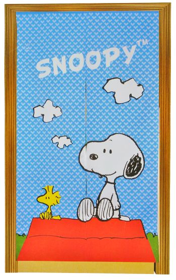 Snoopy Door Curtain Kitchen Curtain Window Valance 85x150 cm 33.4