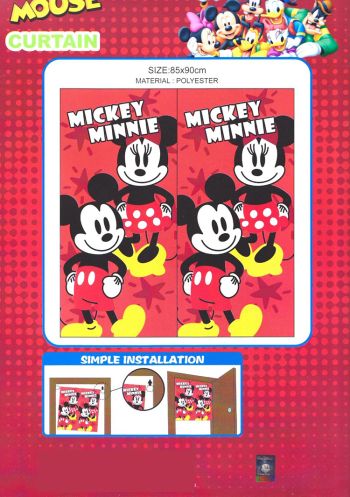 Mickey Minnie  Door Curtain Home Decor  85 x 90 cm / 33.4