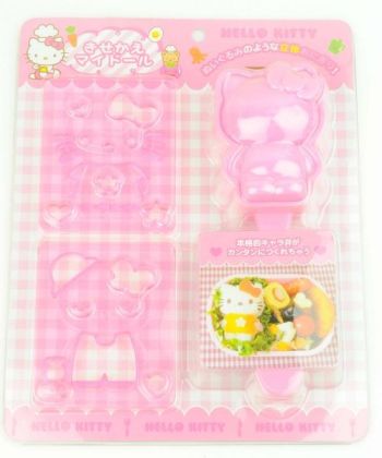 Hello Kitty D-Cut Rice mashed potato in Ham Cheese Egg Mold Set Mould Tool