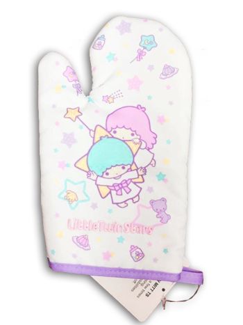 Little Twin Stars Kitchen Heat Resistant Cooking Glove Oven Pot Pan Mitts 1Pce