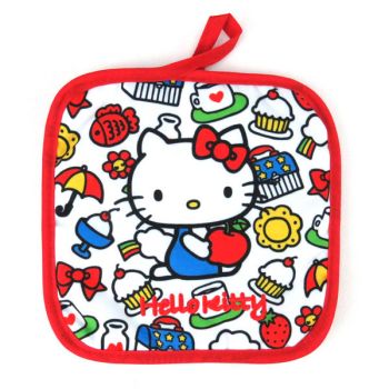 Hello Kitty Kitchen Heat Resistant Coasters Placemat Pot Holder Cup Pad Sanrio 
