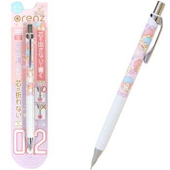 Sanrio x Orenz Little Twin Stars Automatic Pencil Mechanical Pencil 0.2mm Pink Japan