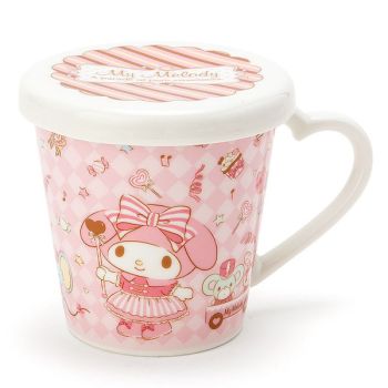 My Melody Ceramics Mug Cup Heart-shape Grip Sanrio 220ml Sweetness Parade Series