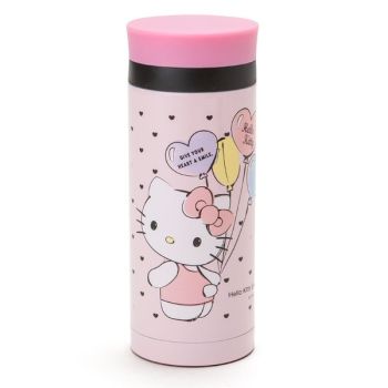 Hello Kitty Stainless Steel Vacuum Insulated Drinking Bottle 340ml/11.4oz Pink