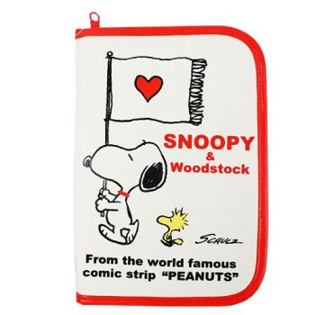 Peanuts Snoopy Multi Travel Organizer Case Pouch Sanrio Japan Exclusive