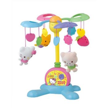 Toyroyal X Hello Kitty Musical Crib Mobile  2 in 1 Dreams Mobile Sanrio Japan