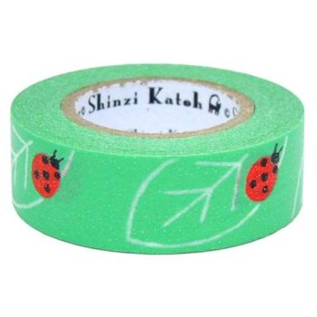 Ladybug Paper Craft Tape Deco Tape 15mm Gift Package Scrapbooking
