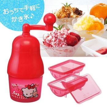 Hello Kitty Manual Ice Shaver Sanrio Japan