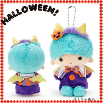 Sanrio Japan Original Little Twin Stars KiKi 2021 Halloween Plush Doll Charm Keychain 5