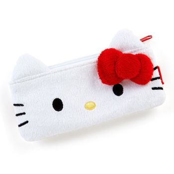 Hello Kitty Plush Pen Bag with Planner Strap Planner-Band Perfect for A6 B6 Size