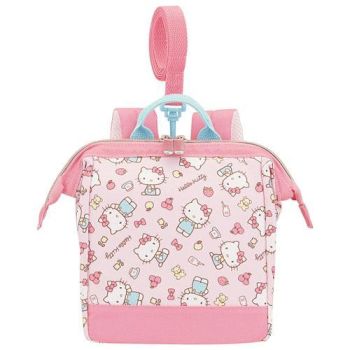 Hello Kitty PINK Petite Backpack Bag with Harness For Toddler Sanrio Japan
