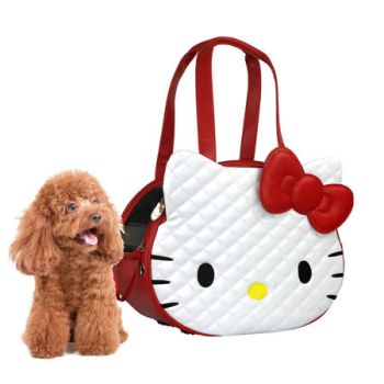 Hello Kitty D-Cut Face Pet Carrier Package Bag For Small Cats Dogs Puppies Travel Shopping Outdoor 