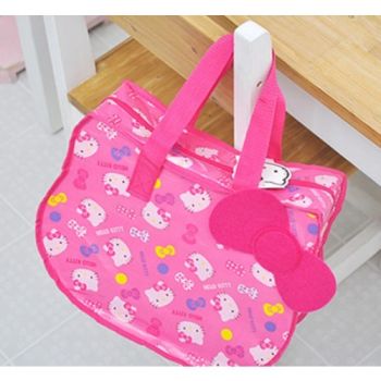 Hello Kitty Head-shape Tote Shopping Bag 34x28 cm, 13