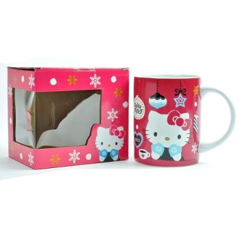 Hello Kitty Ceramic Mug X'mas 420ml / 14 oz. Sanrio