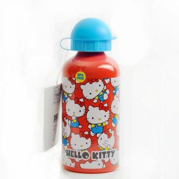 Hello Kitty Aluminium Water Bottle BPA FREE 17 Oz 500ML Sanrio