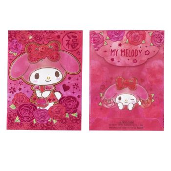 My Melody Chinese New Year Red Envelopes Packet 8 pcs Bronzing Rose