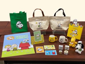 LIMITED EDITION Snoopy The Postman Collectibles Taiwan Post Office Collaboration  Merch Gift Set Mug Plush Doll Charm Messenger Bag Postage Pack