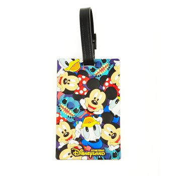 HK Disney Micky Minnie Luggage Tag ID Card Holder Pass Cases Ticket Card Holder