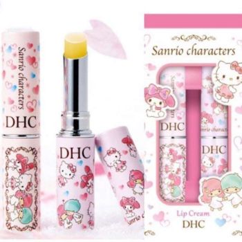 DHC x SANRIO 2PCS VALUE PACK HELLO KITTY LITTLE TWIN STAR Moisturizing Lip Balm GIFT SET MOTHER'S DAY
