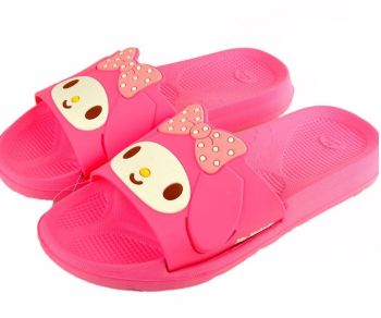 My Melody Face Women Girls Slippers Shoes for Summer Beach Pool Spa House