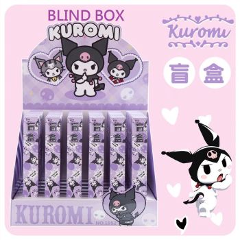 Sanrio Kuromi Quick-Dry Gel Pens 3PC Set Blind Box Black Ink 0.5MM