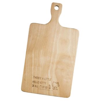 Hello Kitty Wood Cutting Board Pizza Board Paddle