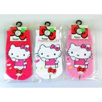 3 PAIRS Hello Kitty Baby Socks Peppy 9 ~ 12 Month 3