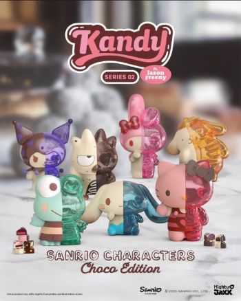 Mighty Jaxx Kandy Series 02 Sanrio Characters Choco Edition FT Jason Freeny Set