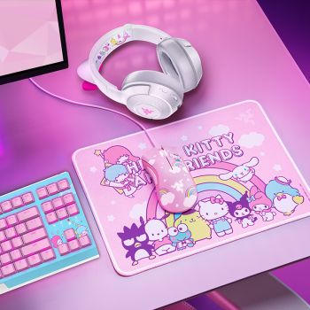 Razer x Sanrio Limited Edition Hello Kitty Viper Mini Mouse and Mousepad Combo Set