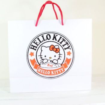 Hello Kitty Paper Carry Bag White FREE GIVEAWAY JUST PAY POSTAGE