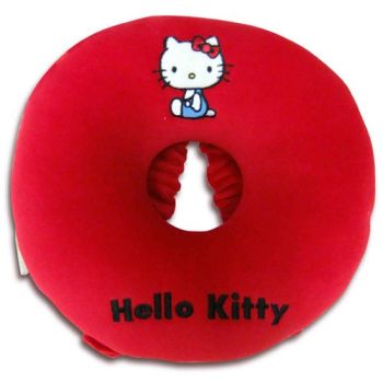 Hello Kitty Car Neck Rest Cushion Pillow Red Sanrio