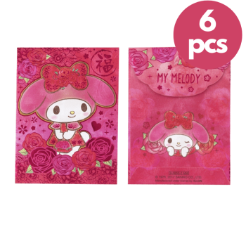 Hello Kitty Chinese New Year Red Envelopes Pocket 6 pcs Bronzing Bliss 