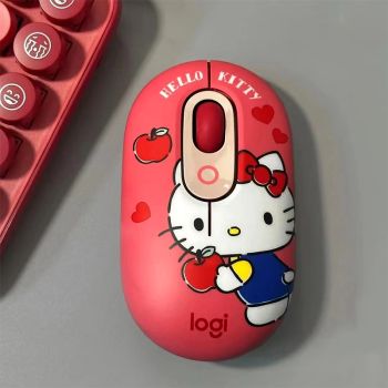 Hello Kitty x Logitech POP Mouse K380 Wireless Mouse My Melody Kuromi Cinnamoroll with Bluetooth