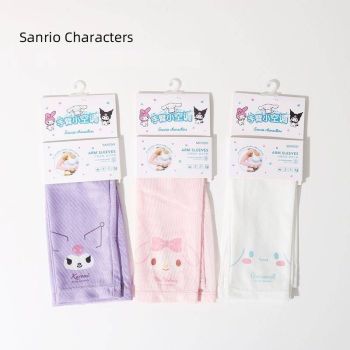 Kuromi My Melody Cinnamoroll Cooling Arm Sleeves for Women Sports Arm Sleeve Sun Protection Sleeve Covers
