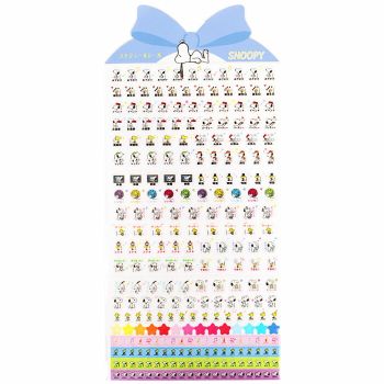 This cute decoration stickers will make anything cute the minute you apply it! Decorate your planner in Peanuts Snoopy style is a lot of fun!!