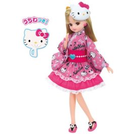 SANRIO Liccachan ✖ Hello Kitty Room Wear Rika-chan Takara Tomy Costume only