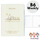 2022 - 2023 Peanuts Snoopy Weekly Planner Schedule Book Datebook B6 Lined Grid Sanrio Japan